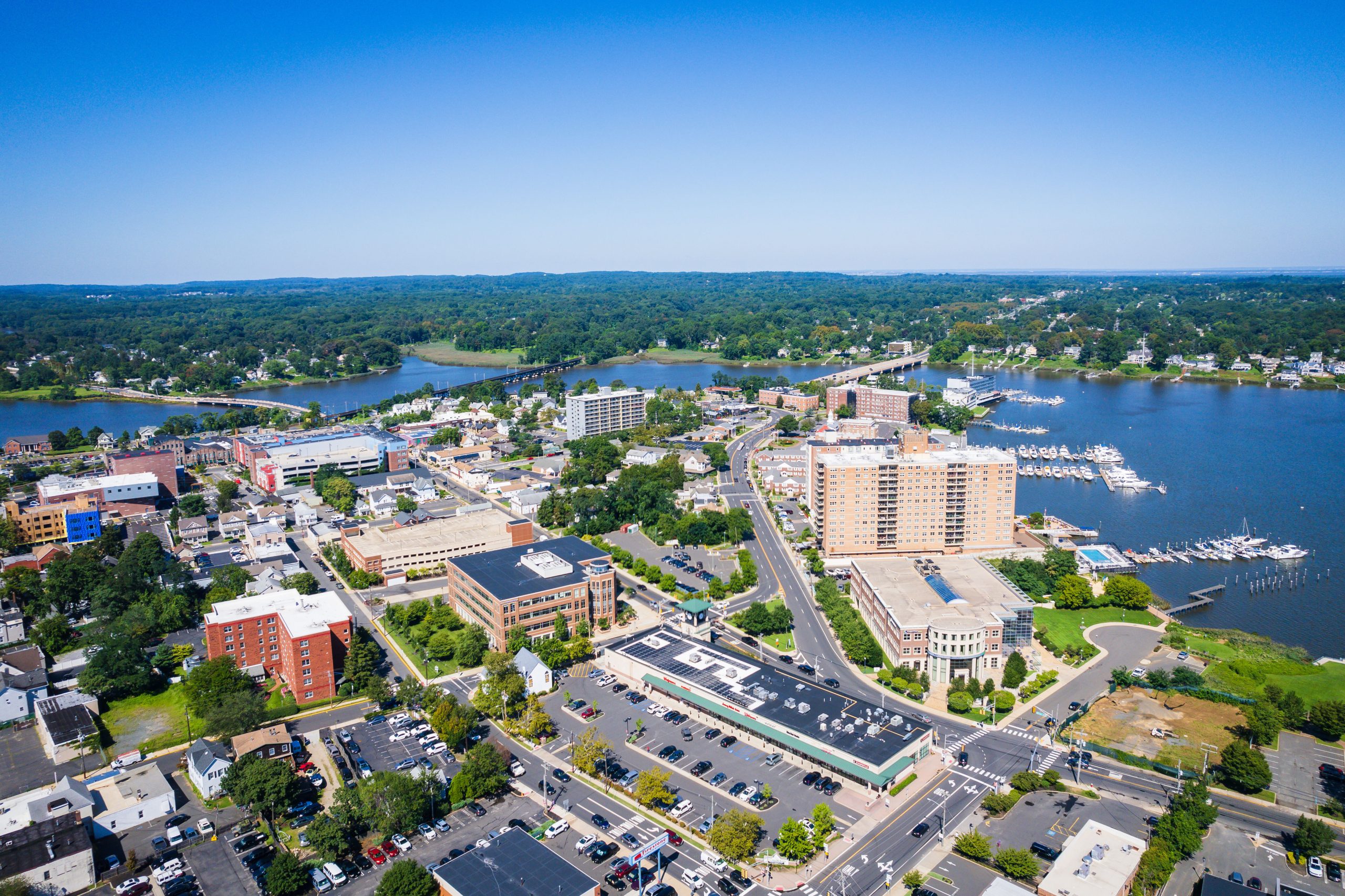 Aerial Drone of Red Bank New Jersey